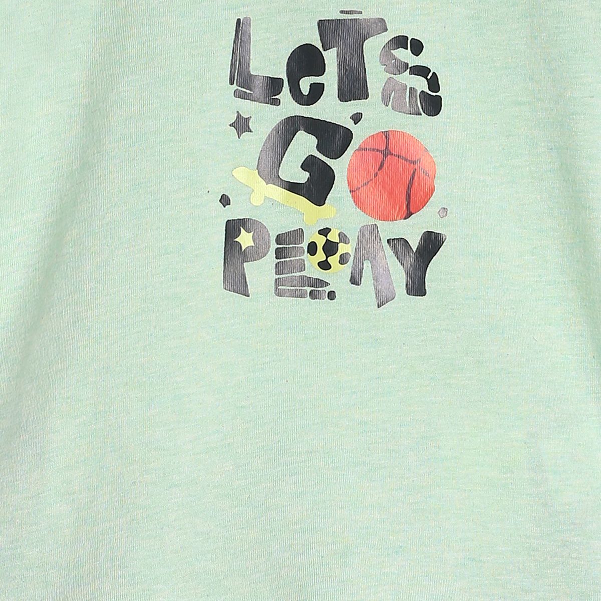 Boys Green Pack Of 2 T-Shirt And Bottom