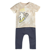 Boys Multi T-Shirt and Knit Bottom