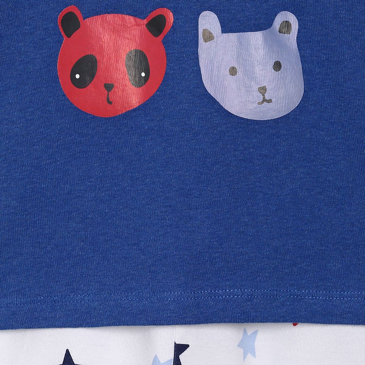 Boys Multicolor Pack Of 2 T-Shirt And Bottom