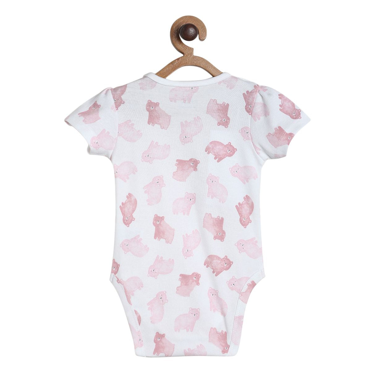 Girls Grey Pack Of 1 Body Suit
