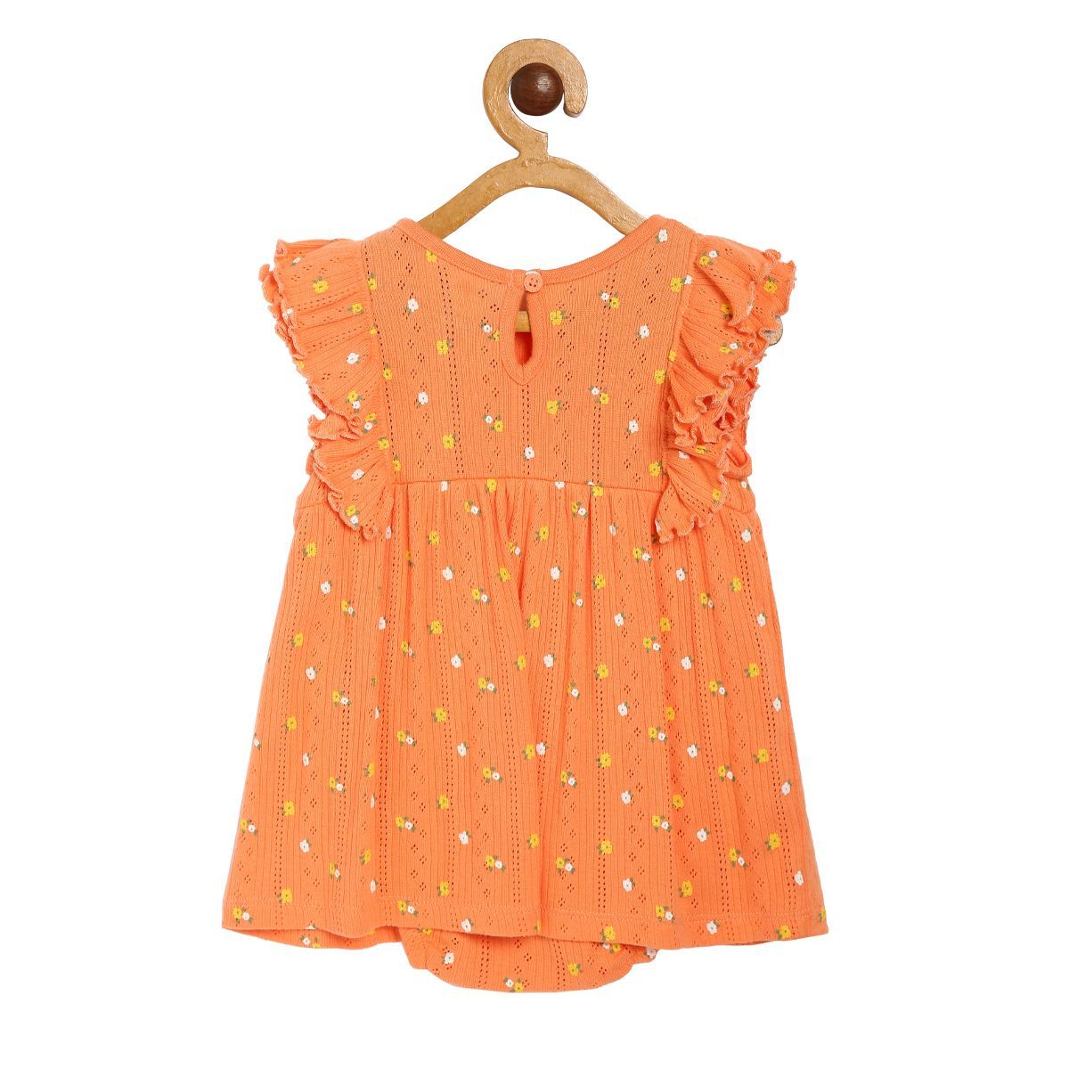 Girls Orange Body Suit