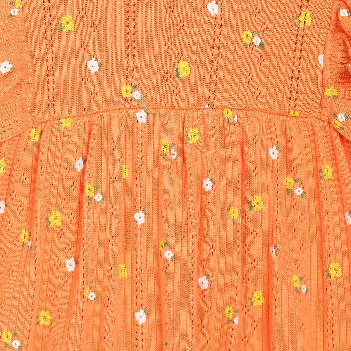 Girls Orange Body Suit