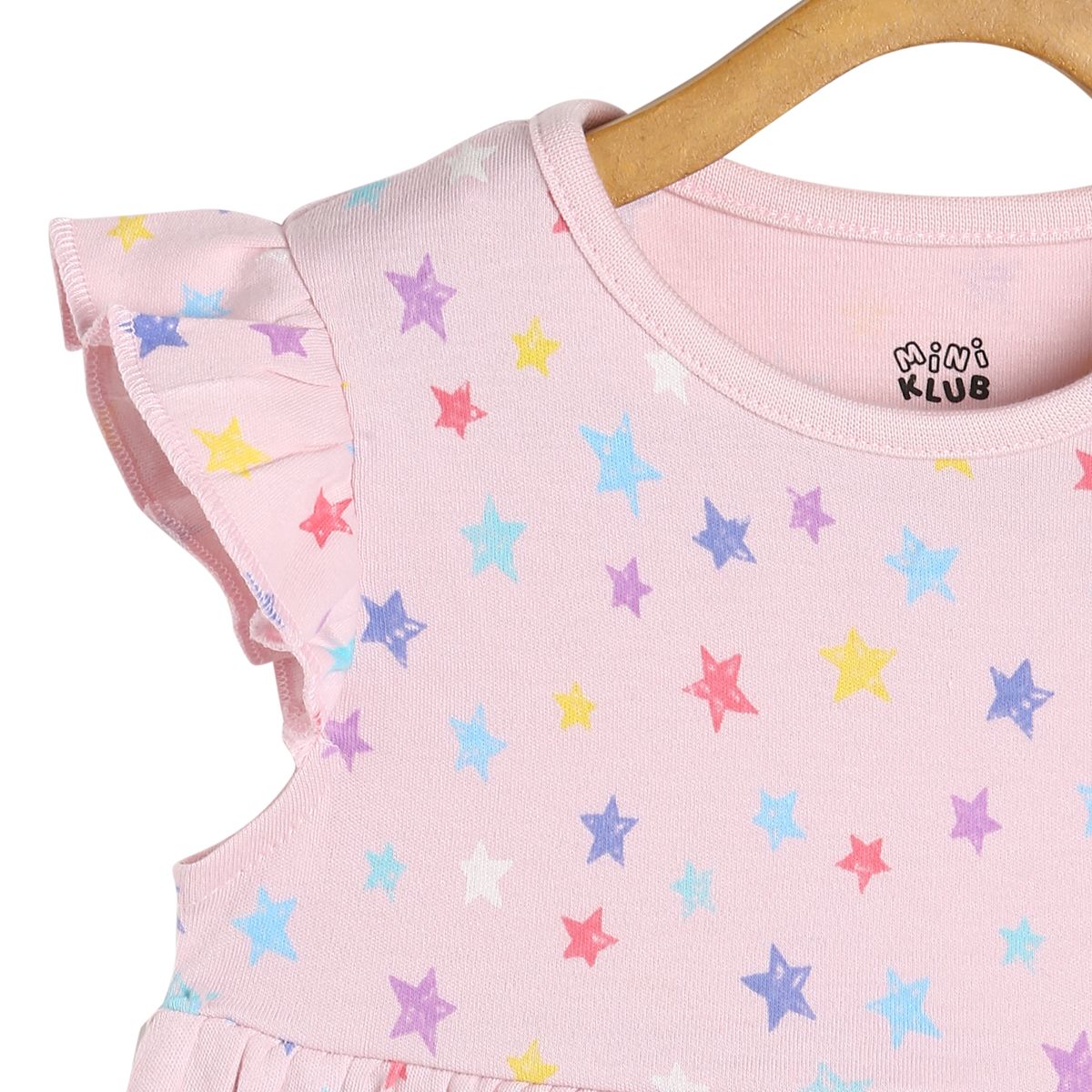 Girls Pink Pack Of 1 Dress