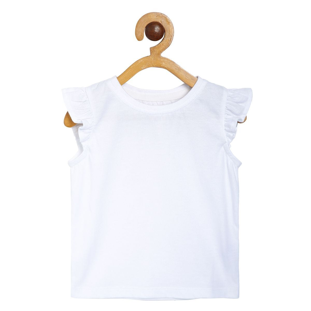 Girls Cream Pack Of 2 Dungaree Set