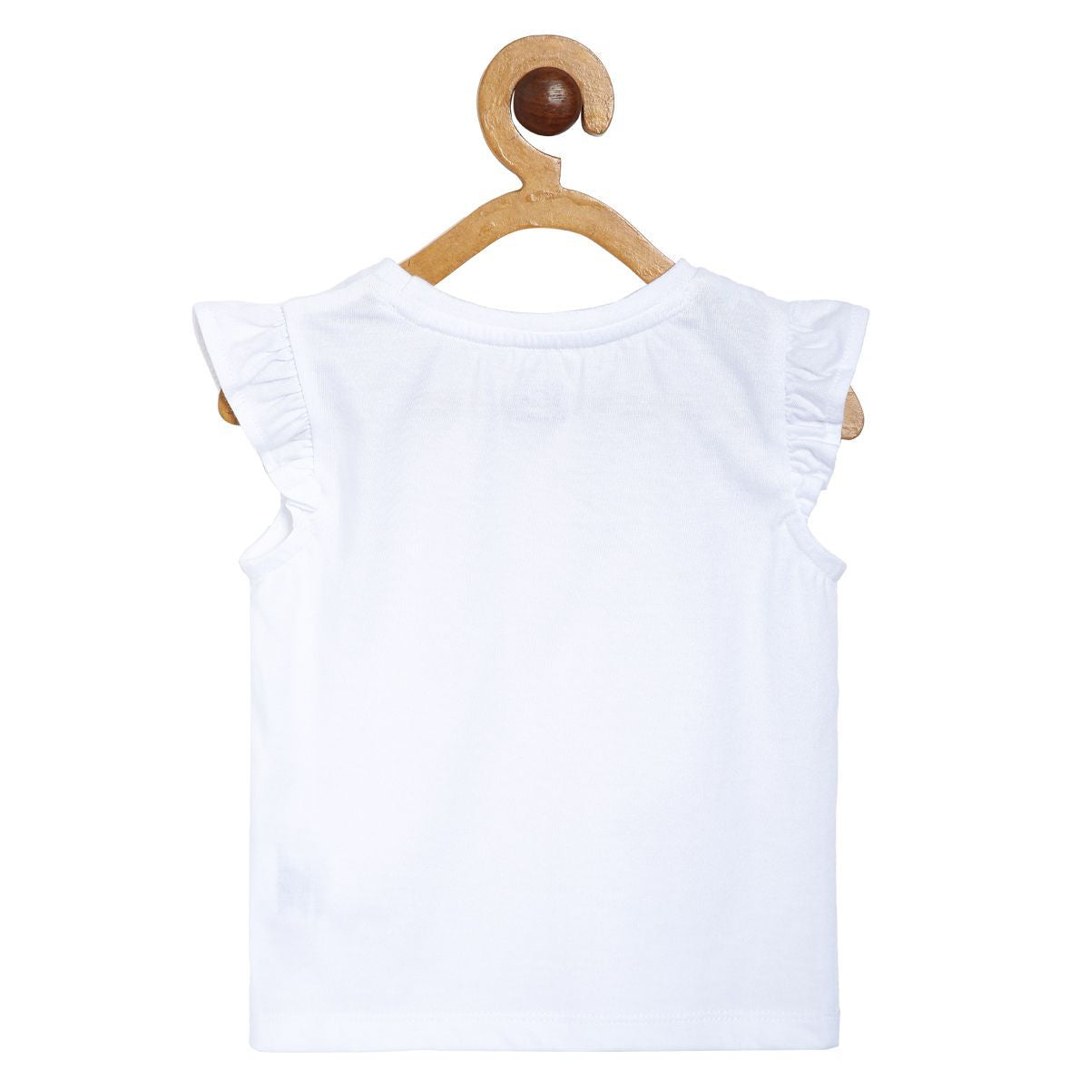 Girls Cream Pack Of 2 Dungaree Set