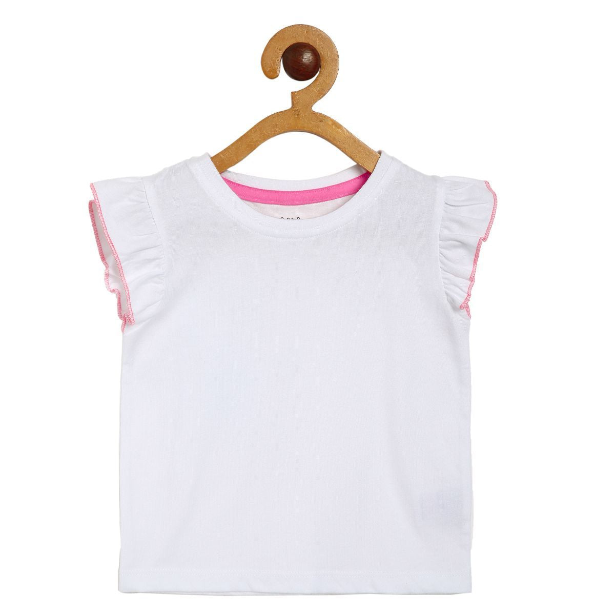 Girls Pink Pack Of 2 Dungaree Set