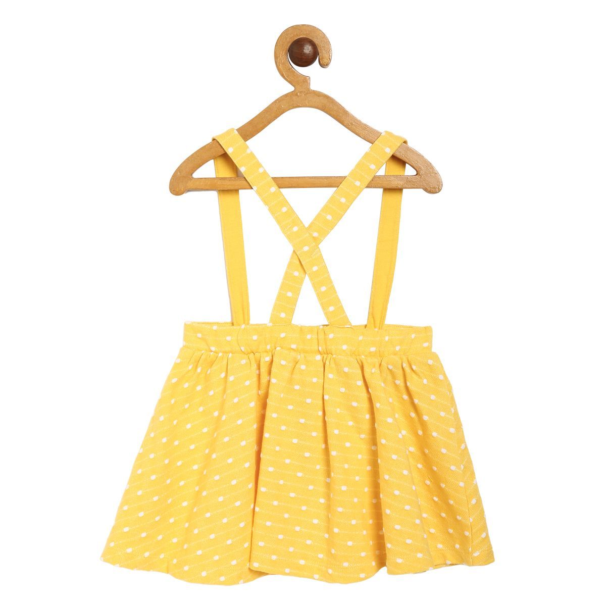 Girls Multicolor Pack Of 2 Pinny Set