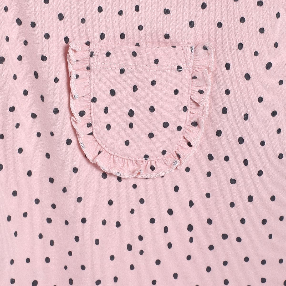 Girls Pink Pack Of 1 Romper