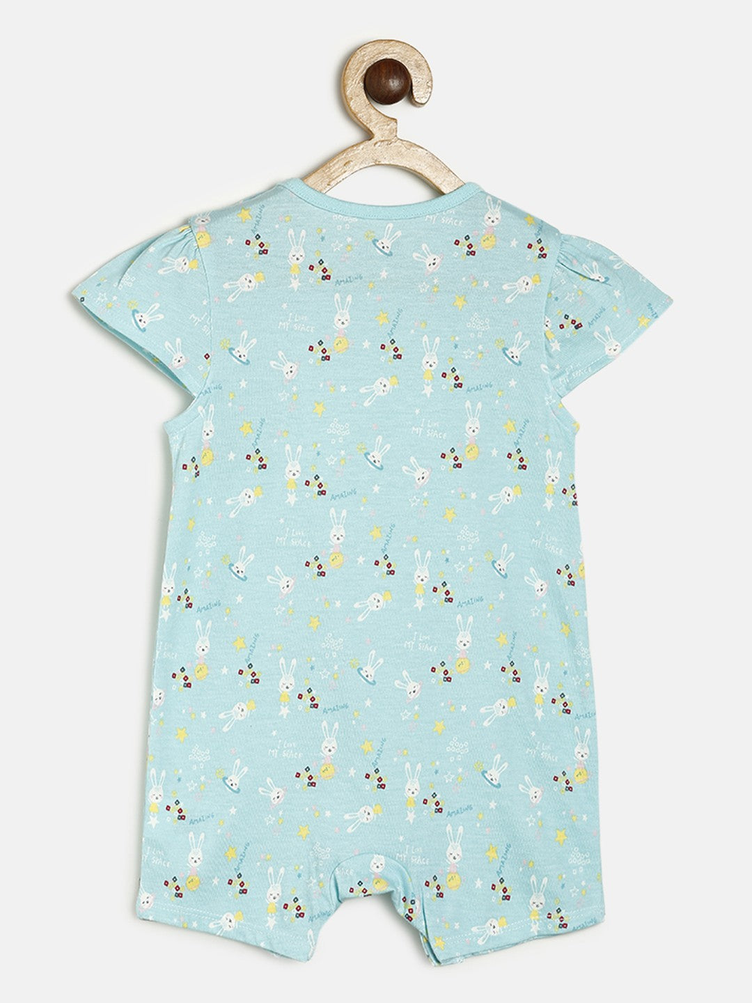Girls Blue Rompers