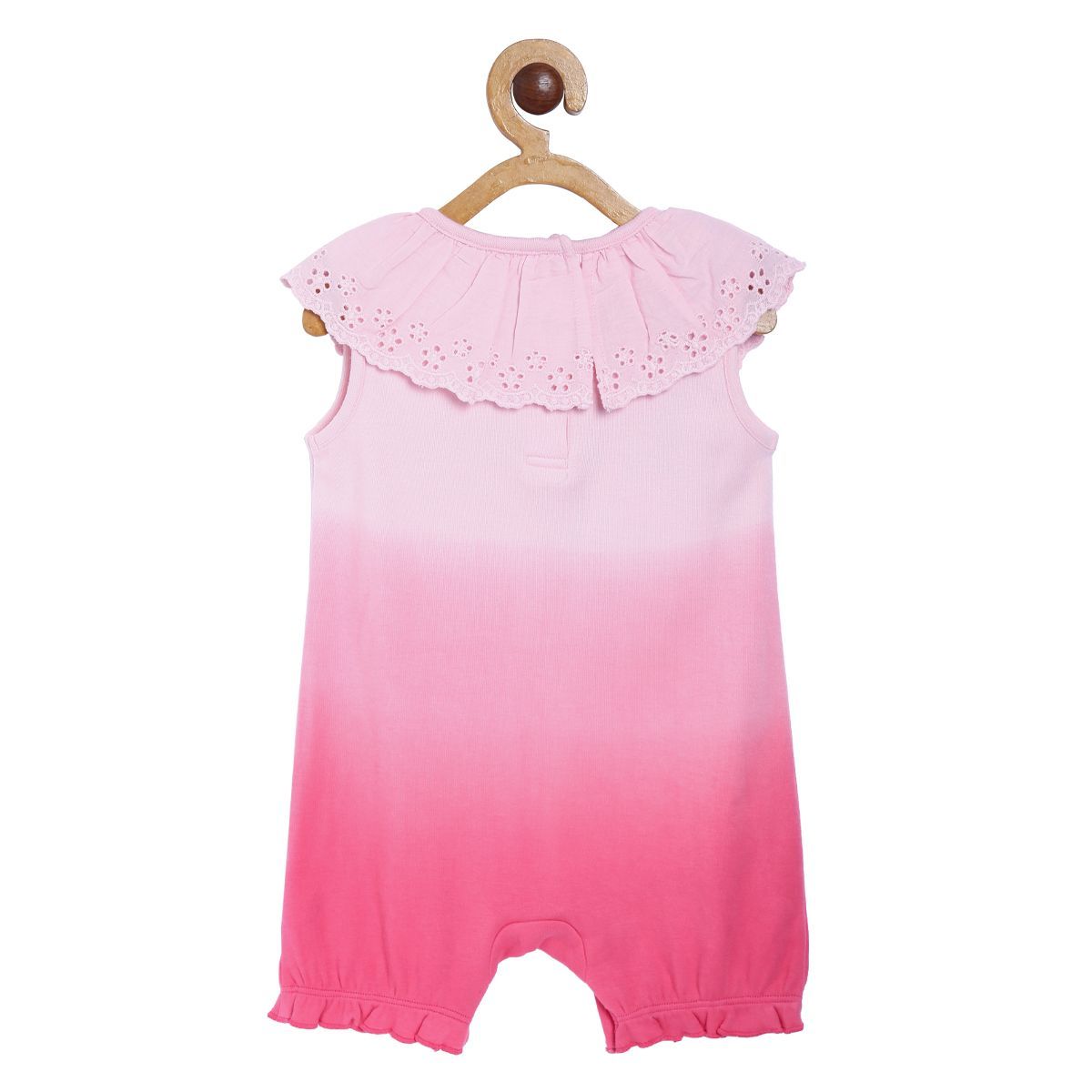 Girls Pink Pack Of 1 Romper