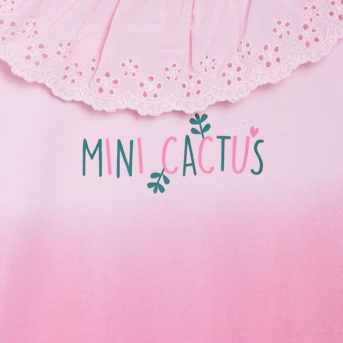Girls Pink Pack Of 1 Romper