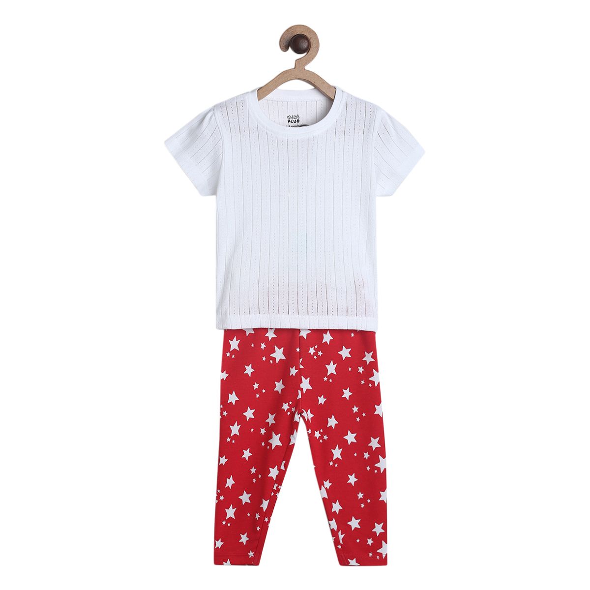Girls Multicolor Pack Of 2 Top And Legging