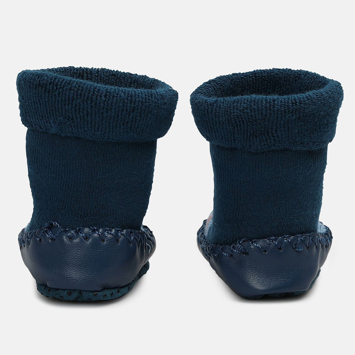 Boys Navy Moccains