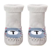 Baby Boys Animal Printed Moccasins Pack of 2, Grey