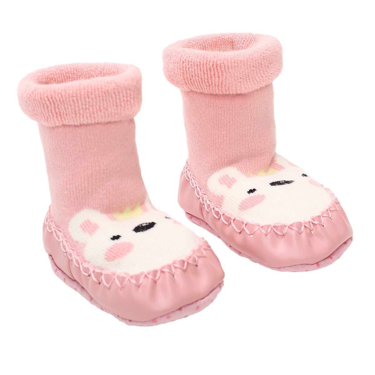 Girls Pink Moccains