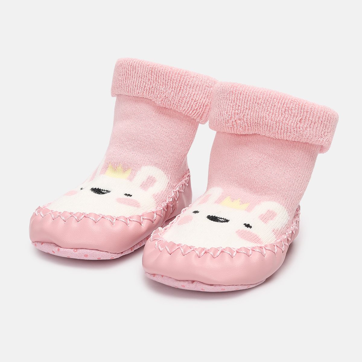 Girls Pink Moccains