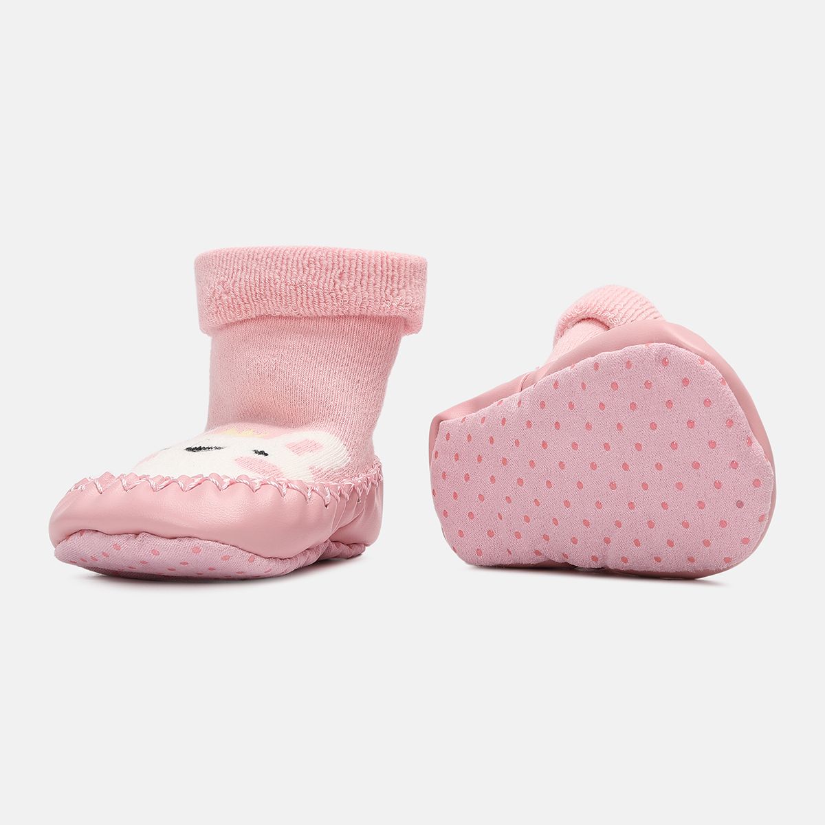Girls Pink Moccains