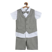 Boys Grey Pack Of 4 Coordinate Set