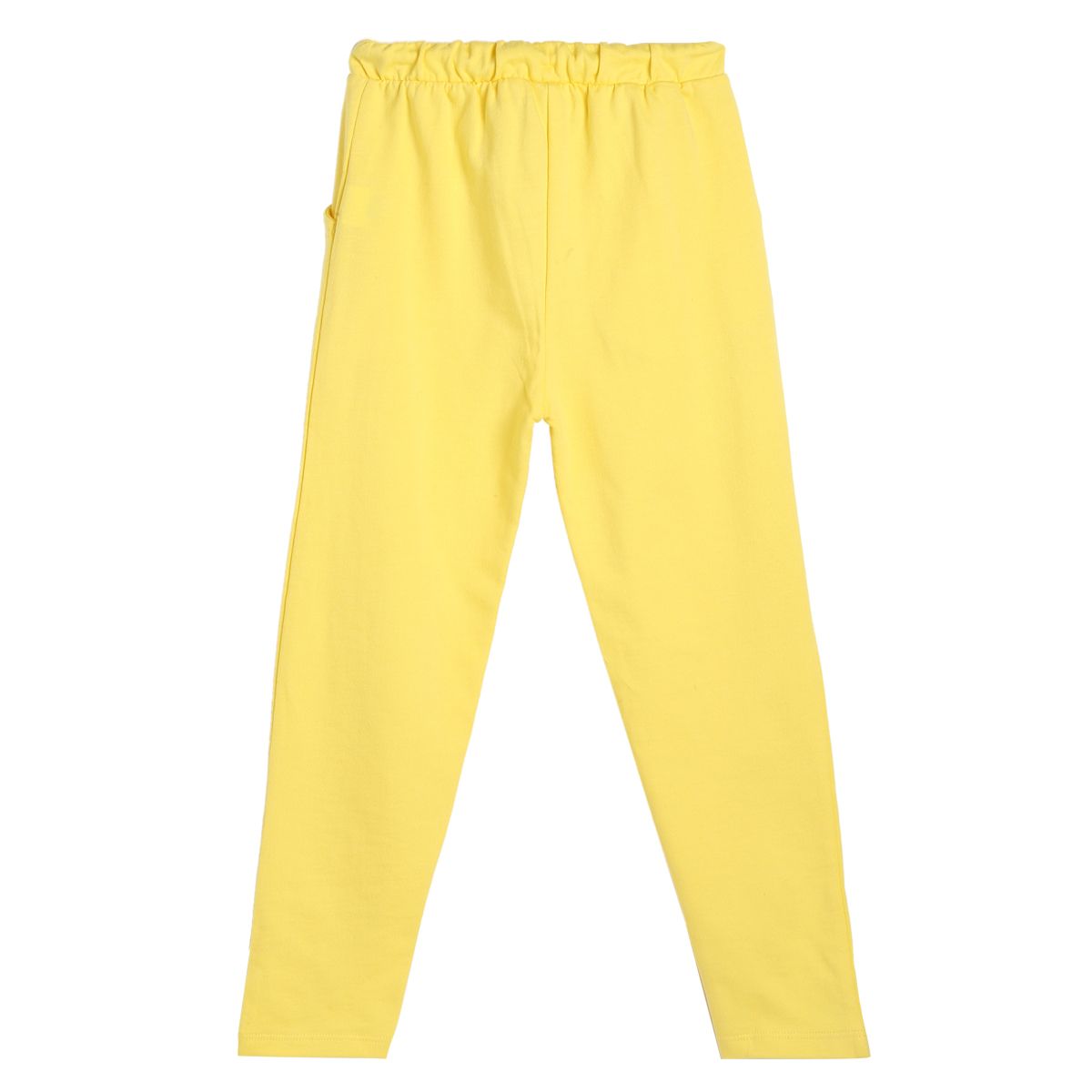 Boys Yellow Pack Of 1 Knit Pant