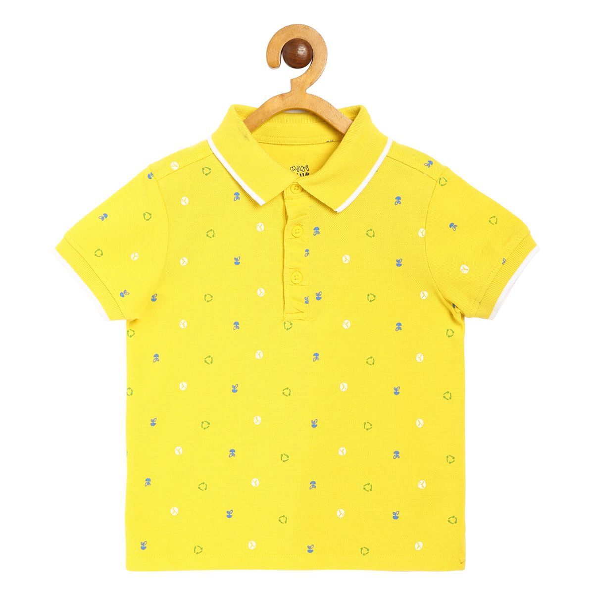 Boys Yellow Pack Of 1 Polo