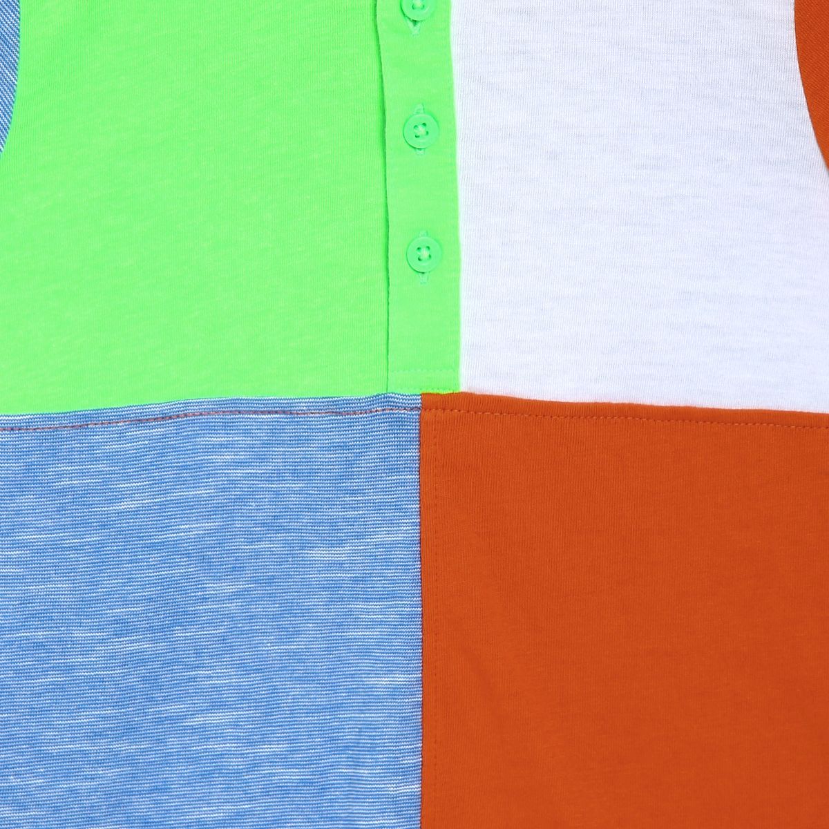 Pack of 1 knit pack of lo tee - light blue & dark red for 2-3 Years