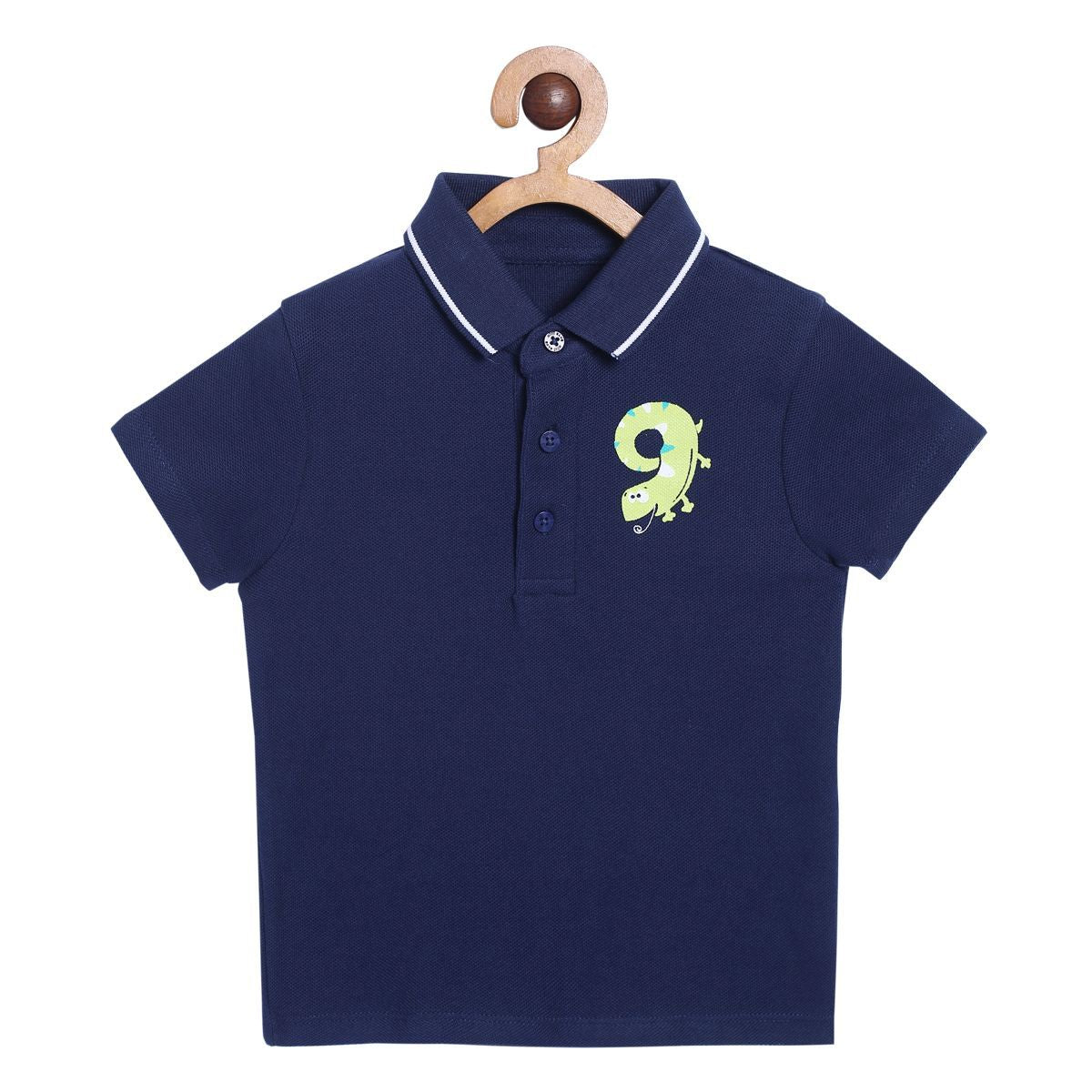 Boys Navy Pack Of 1 Polo