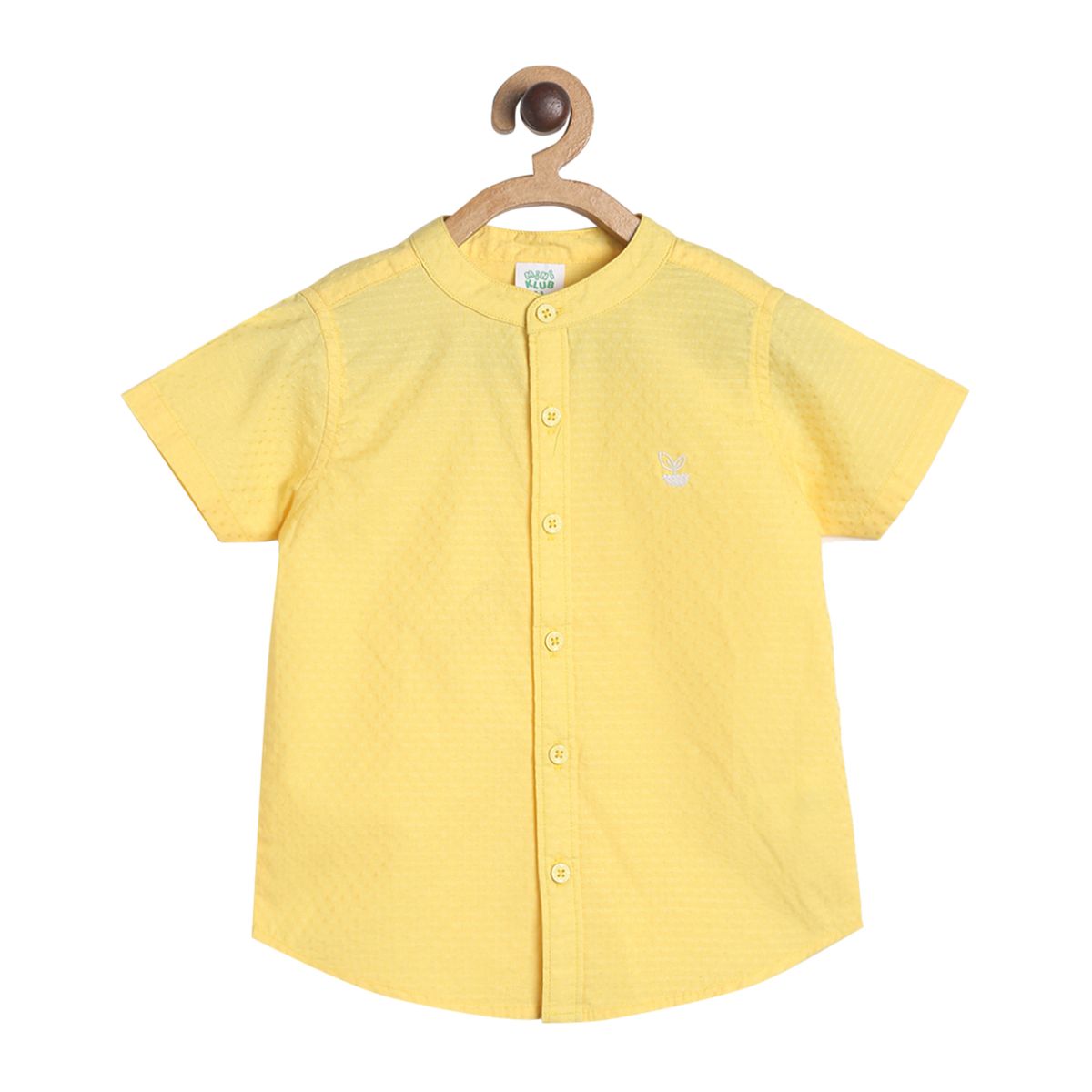 Boys Yellow Pack Of 1 Shirt