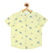 Boys Yellow Pack Of 1 Shirt