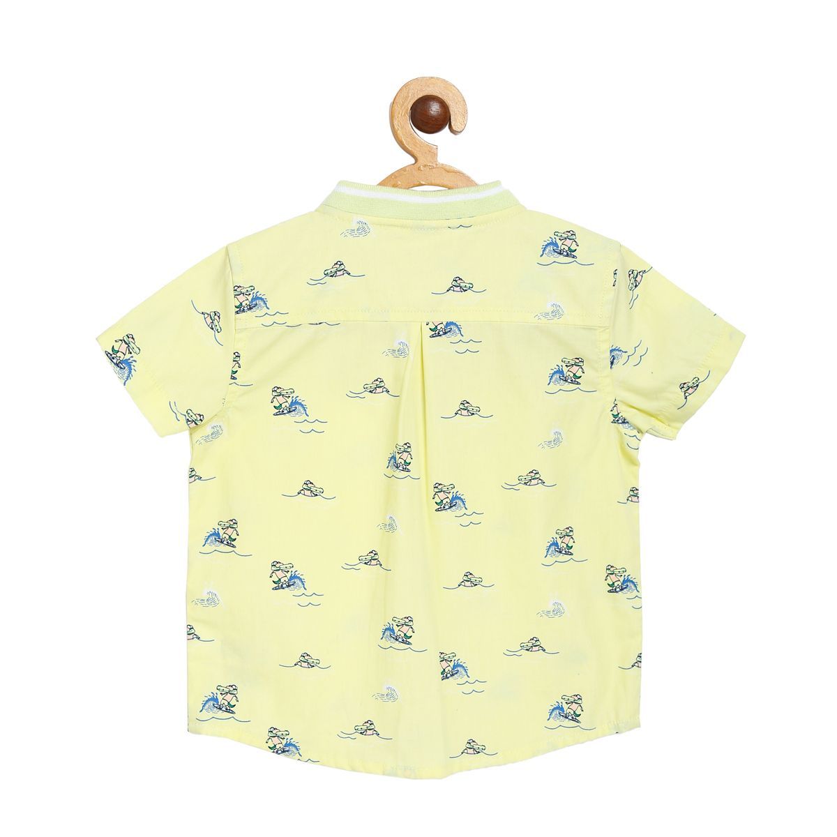 Boys Yellow Pack Of 1 Shirt