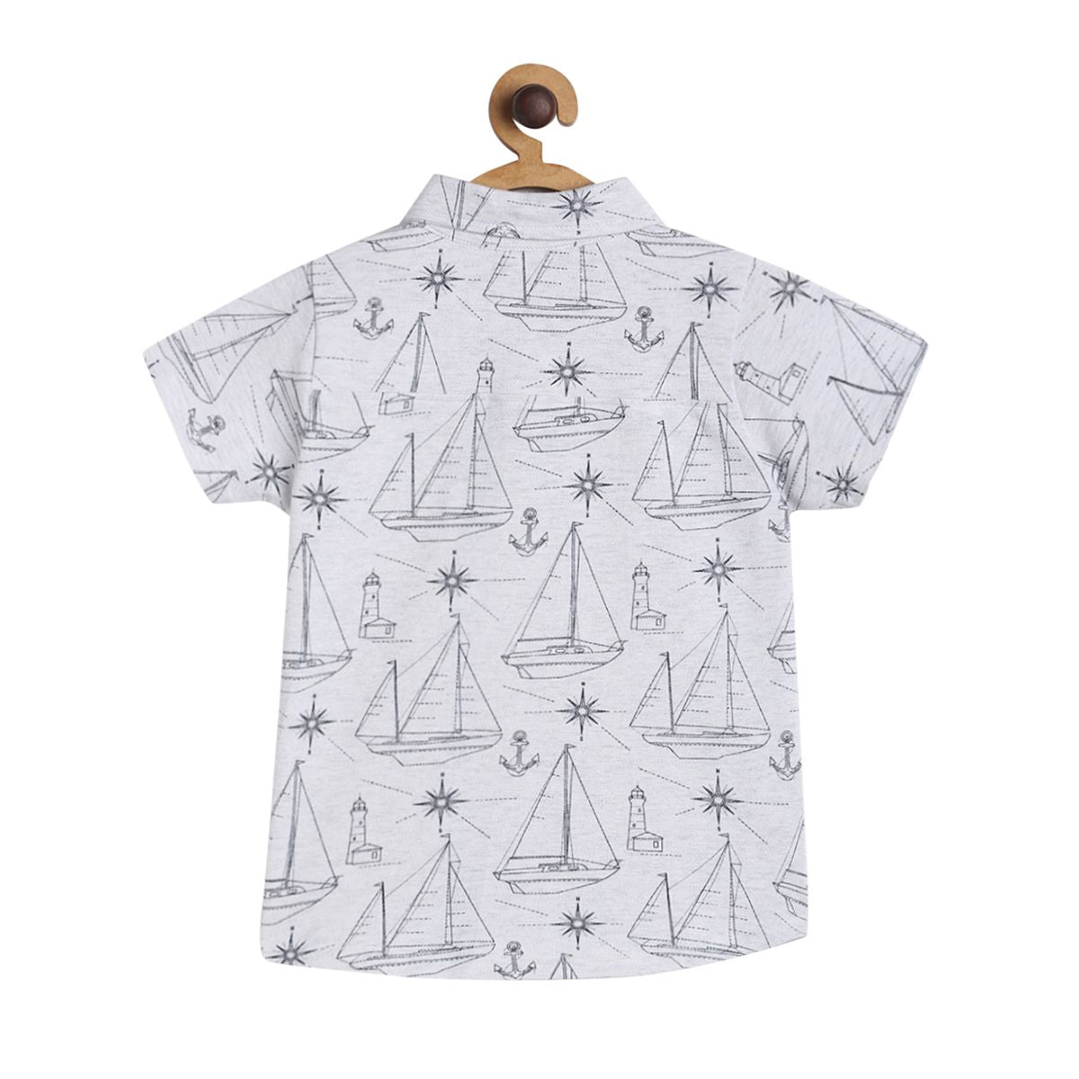 Boys White Pack Of 1 Shirt