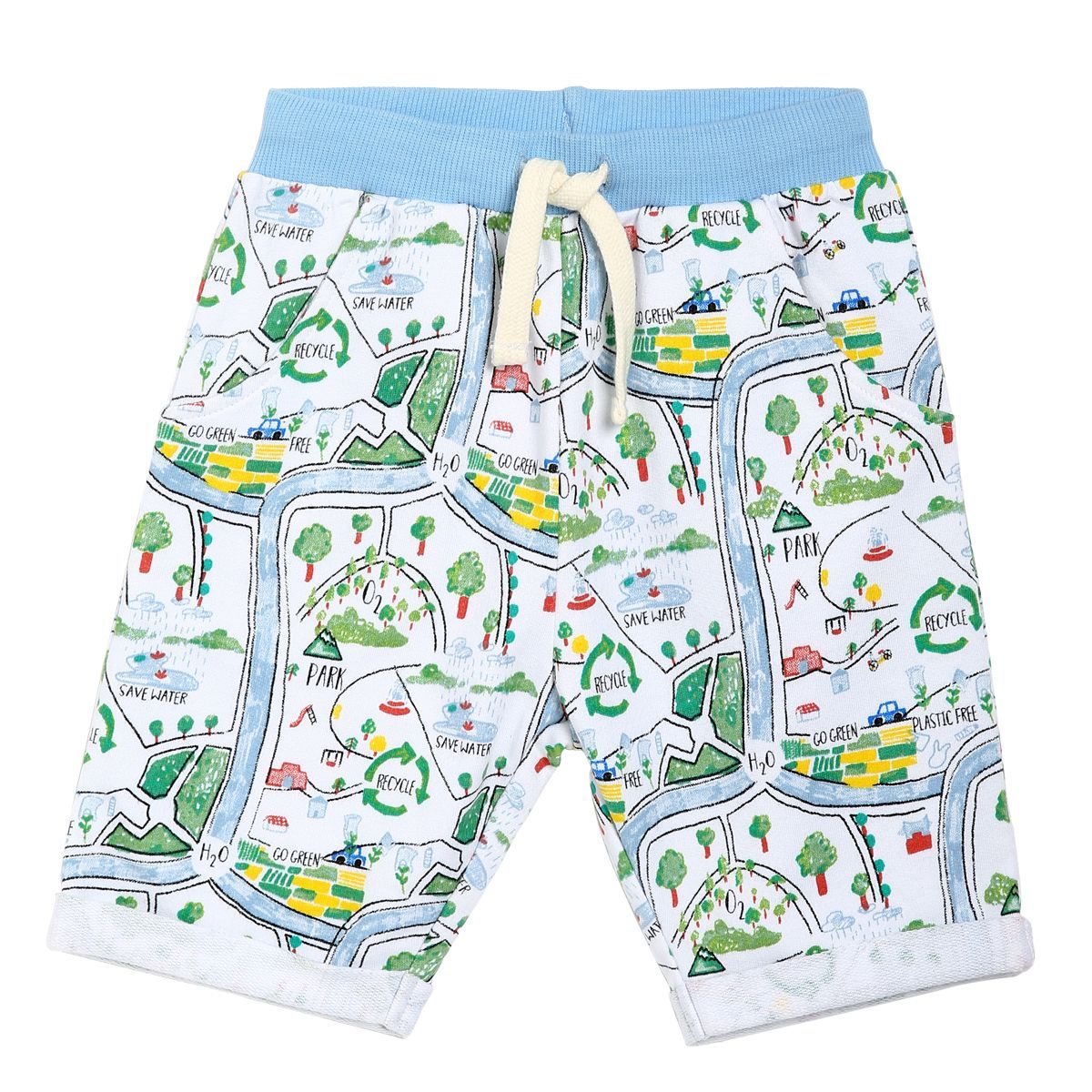 Boys White Shorts