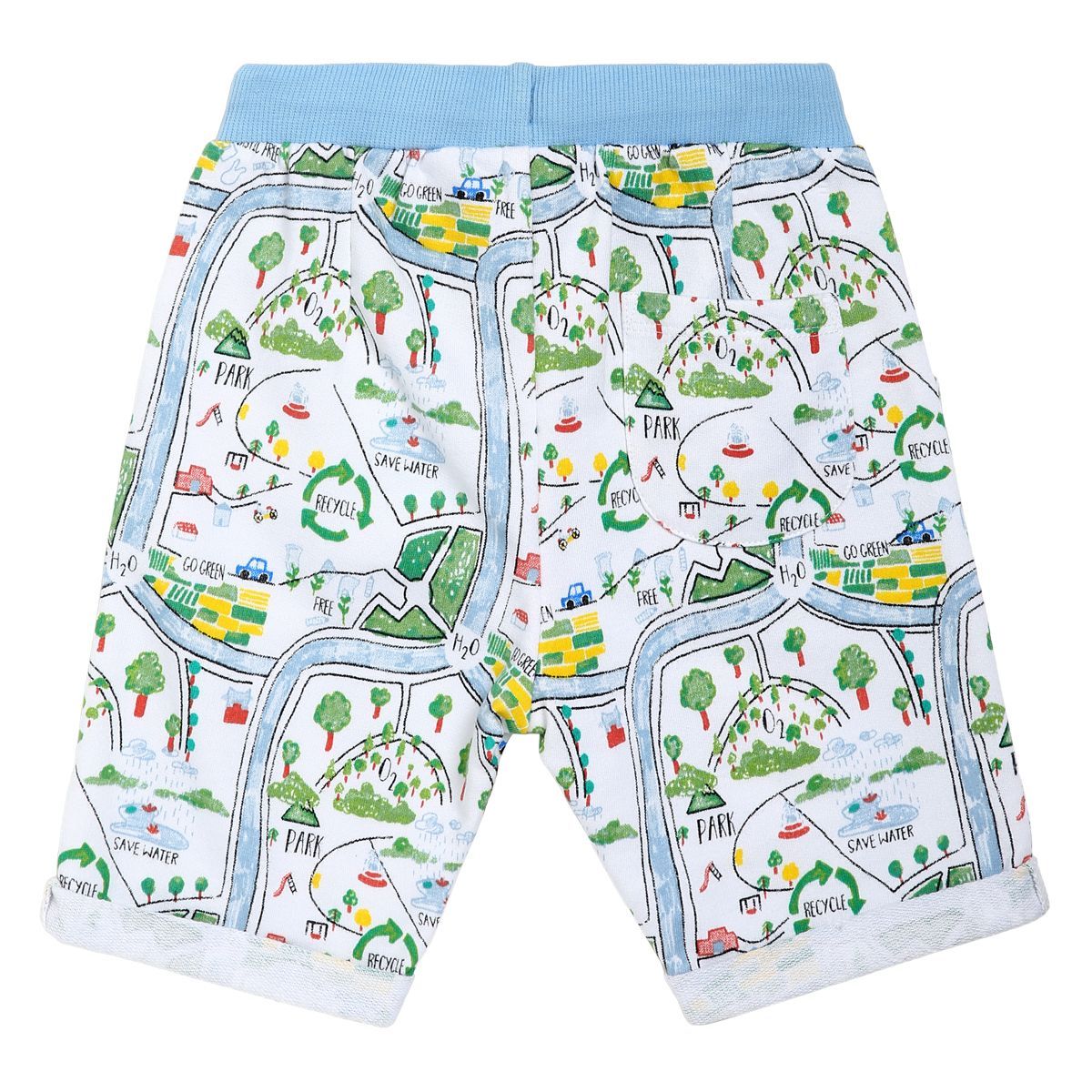 Boys White Shorts