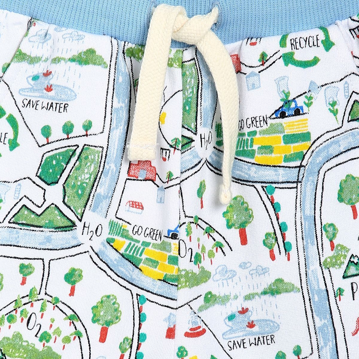 Boys White Shorts