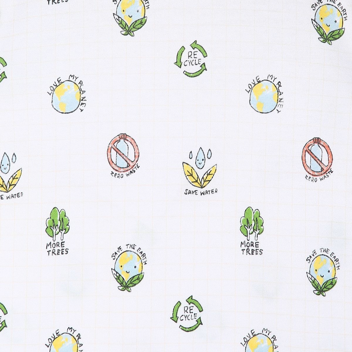 Boys White Pack Of 1 T-Shirt