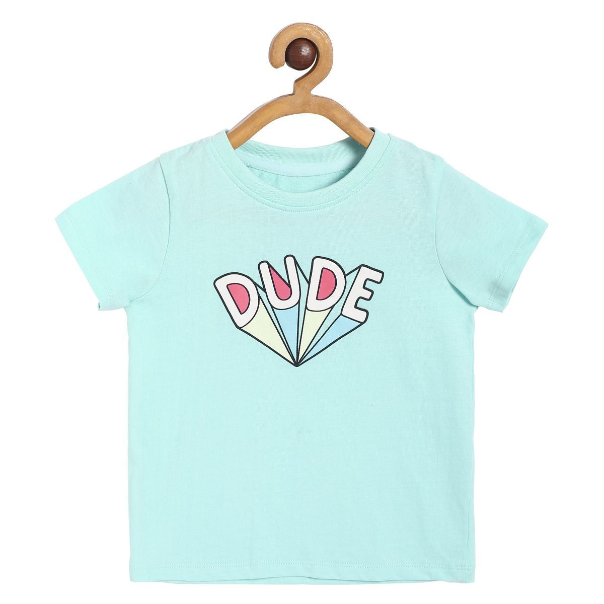 Boys Mint Pack Of 1 T-Shirt