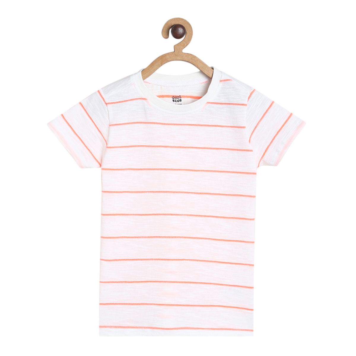 Boys Marshmallow Pack Of 1 T-Shirt