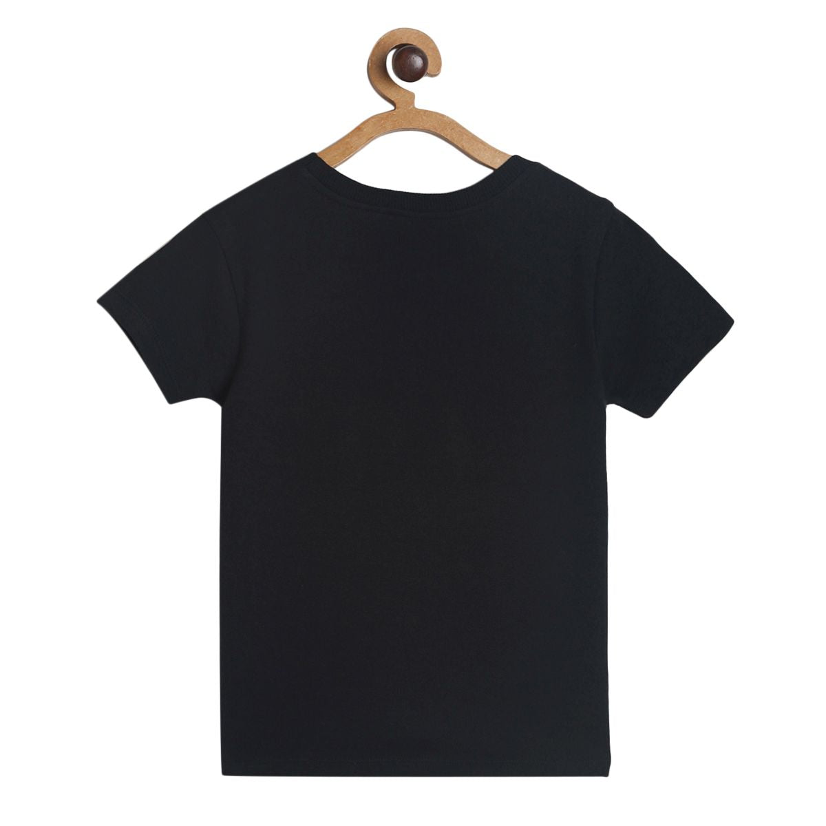 Boys Black Pack Of 1 T-Shirt