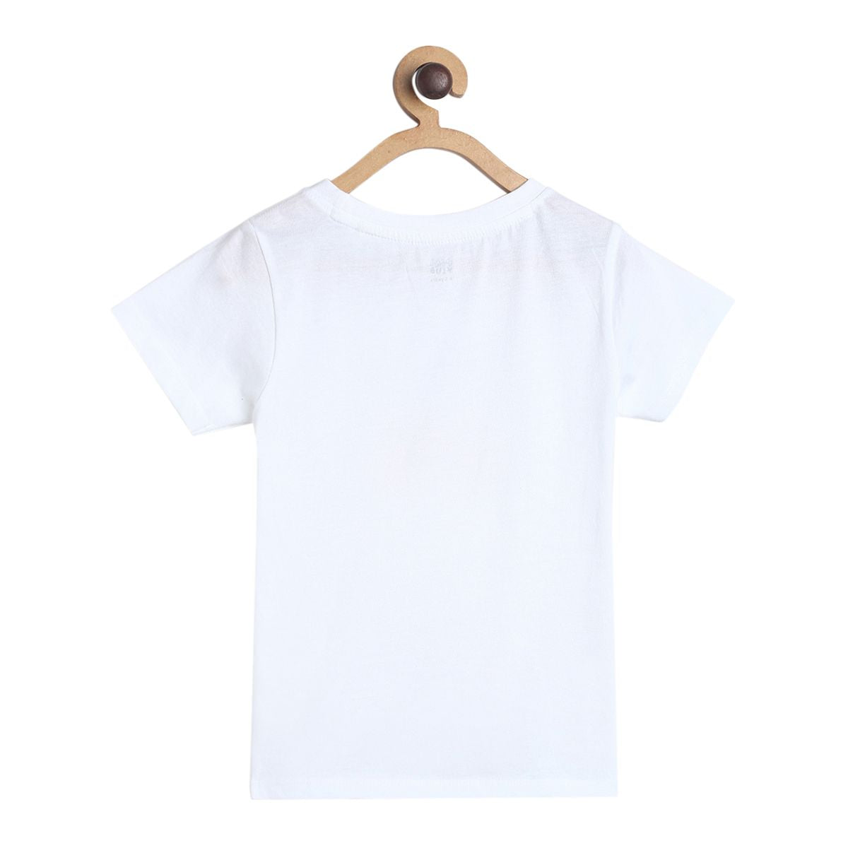 Boys White Pack Of 1 T-Shirt