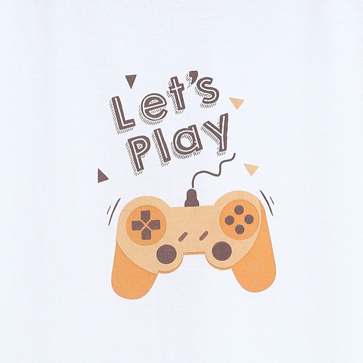 Boys White Pack Of 1 T-Shirt