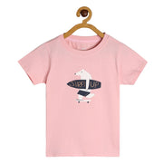 Boys Pink Pack Of 1 T-Shirt