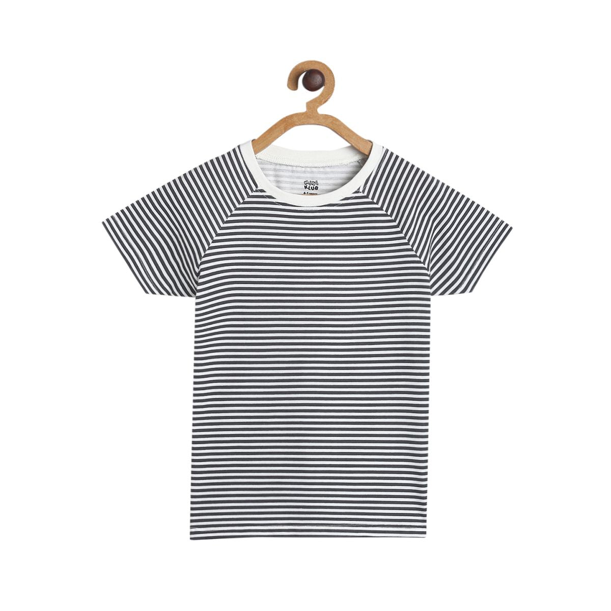 Boys Black Pack Of 1 T-Shirt