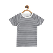 Boys Black Pack Of 1 T-Shirt