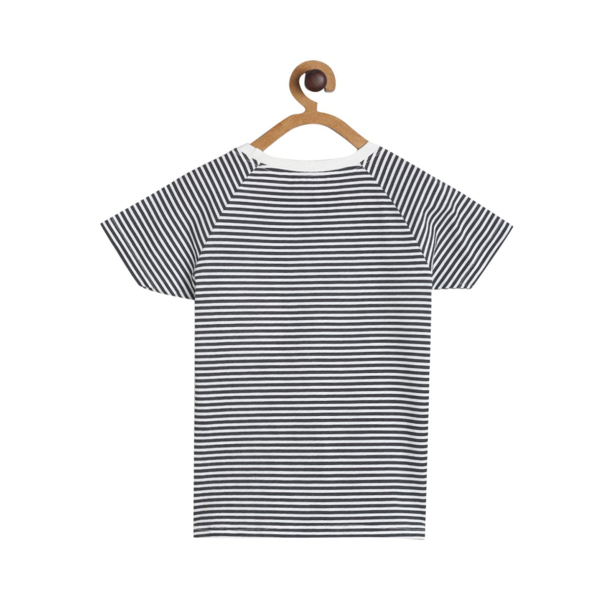 Boys Black Pack Of 1 T-Shirt