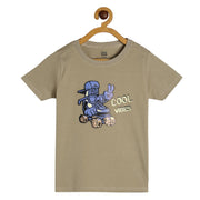 Boys Grey Pack Of 1 T-Shirt