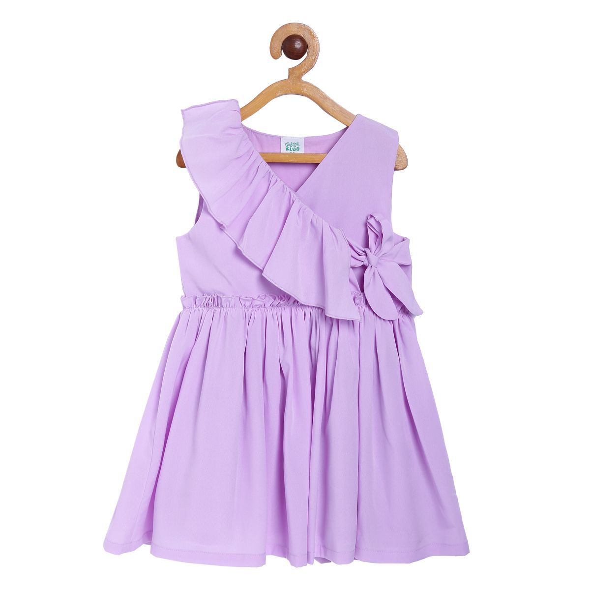 Girls Lilac Pack Of 1 Dress