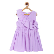 Girls Lilac Pack Of 1 Dress