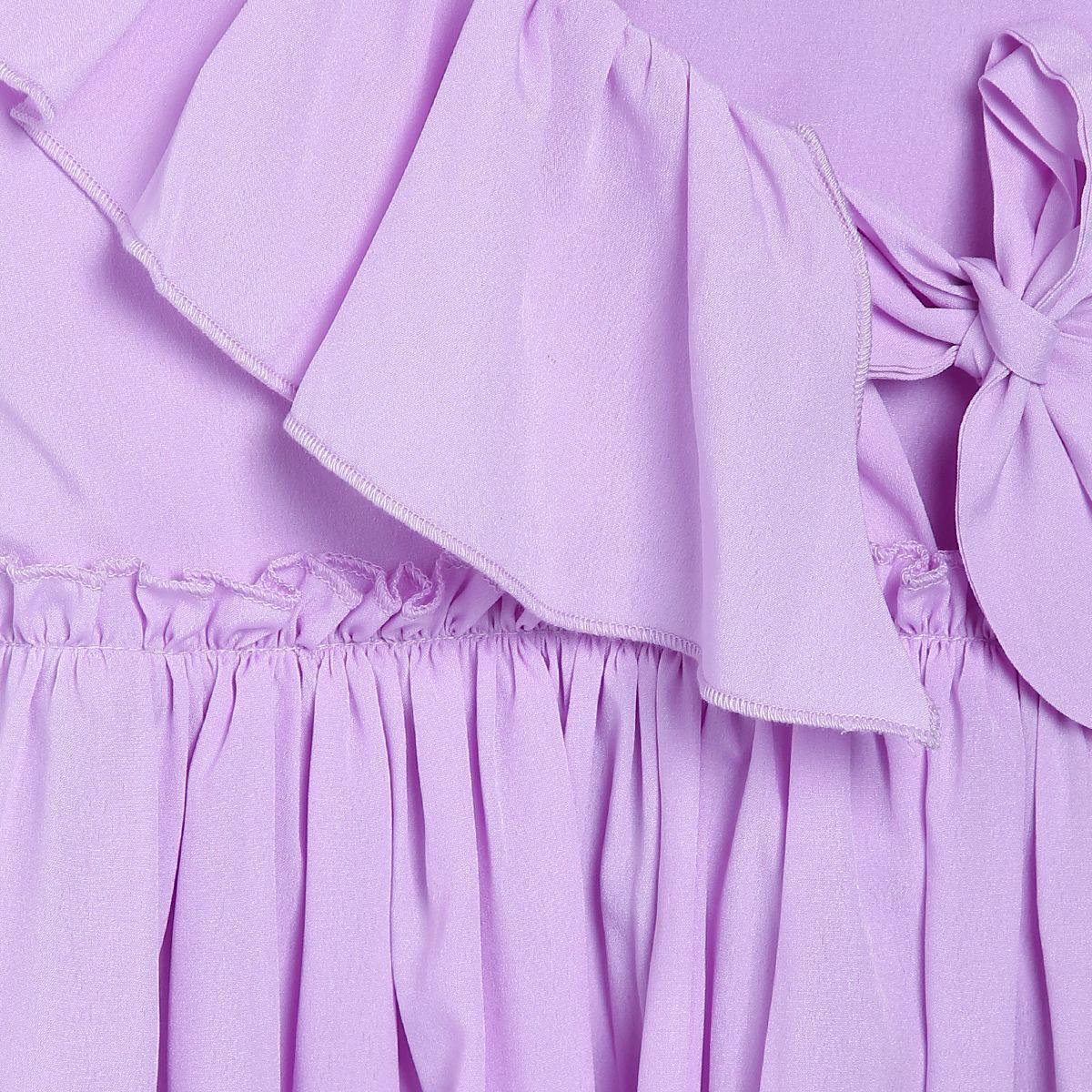 Girls Lilac Pack Of 1 Dress