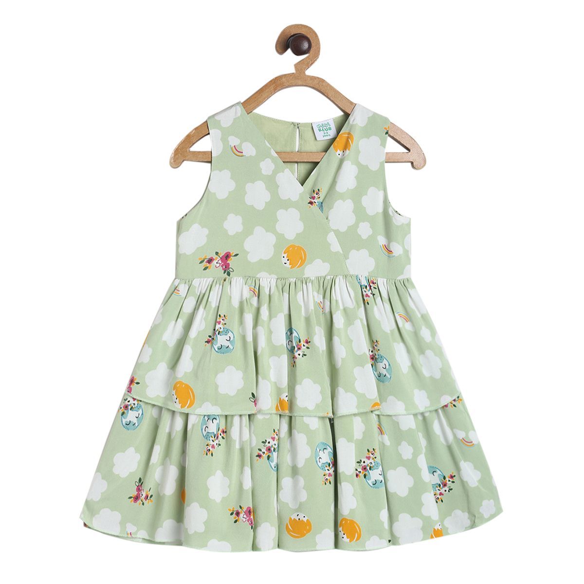 Girls Green Dress