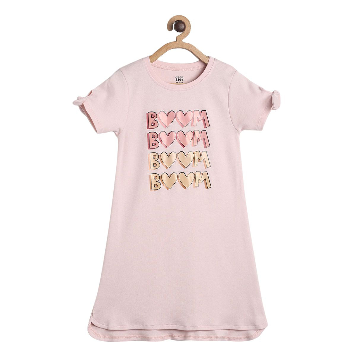 Girls Peach Pack Of 1 Dress