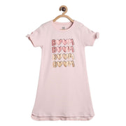 Girls Peach Pack Of 1 Dress
